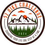 52 Hike Challenge 2024 Stickers + Patch Bundle