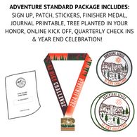 2024 Sign Up + 52 Hike Challenge Adventure Series Standard Package