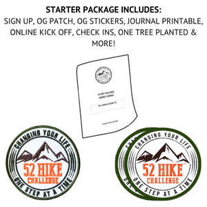 2025 52 Hike Challenge Sign Up + Starter Package