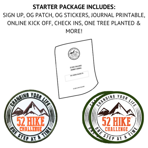 2025 52 Hike Challenge Sign Up + Starter Package