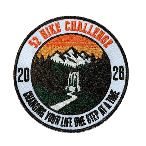 52 Hike Challenge 2026 Patch