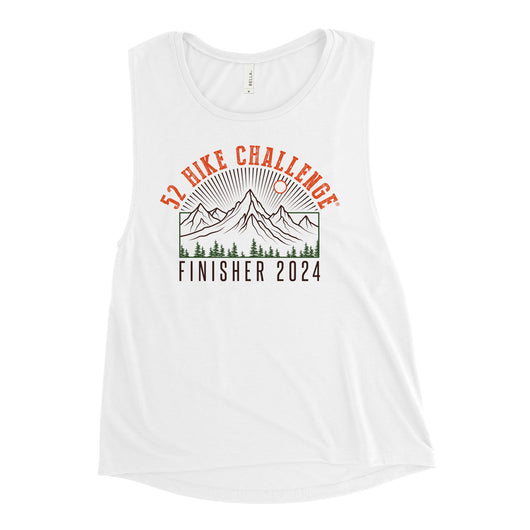 52 Hike Challenge 2024 Finisher Ladies’ Muscle Tank