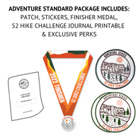52 Hike Challenge Adventure Series Standard Package