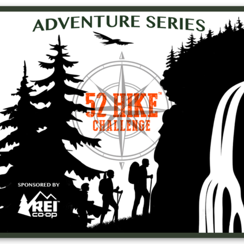 52 Hike Challenge Adventure Series Sticker (Single Sticker)
