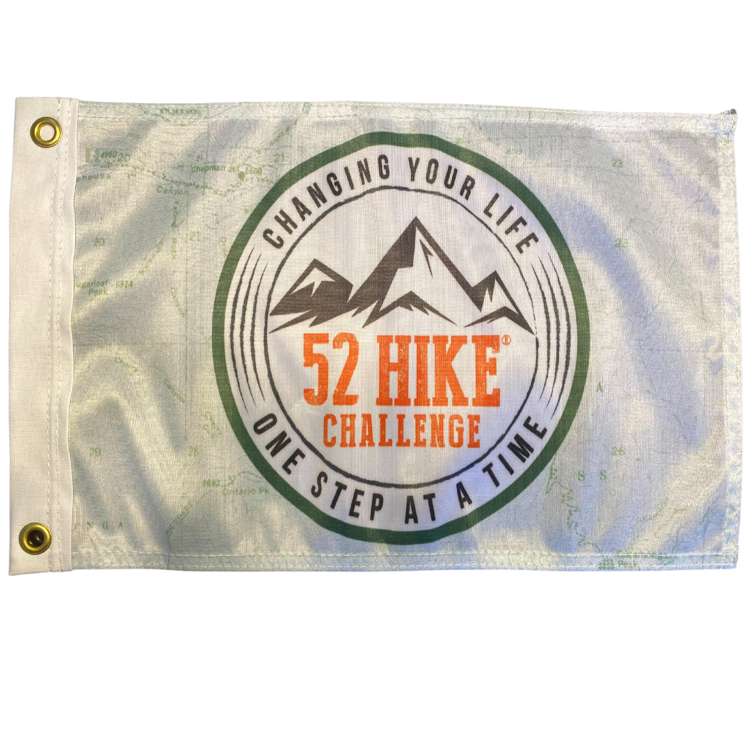 52 Hike Challenge Flag