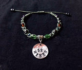 Solder Stamped "52 Hikes" Penny Bracelet