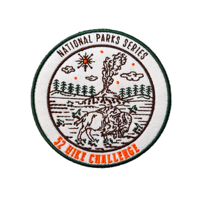 52 Hike Challenge National Parks Patch