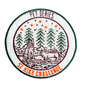 52 Hike Challenge Pet Series Patch
