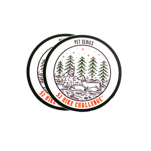 52 Hike Challenge Pet Series Stickers (2-Pack)