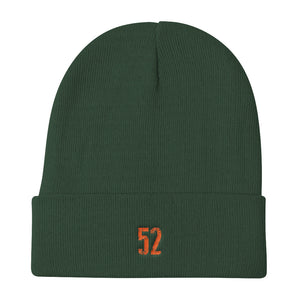 52 Hike Challenge "52 Orange" Logo Beanie