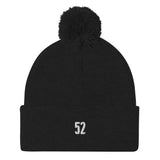 52 Hike Challenge "52" Pom-Pom Beanie