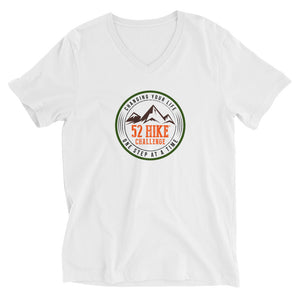 Unisex Short Sleeve V-Neck T-Shirt