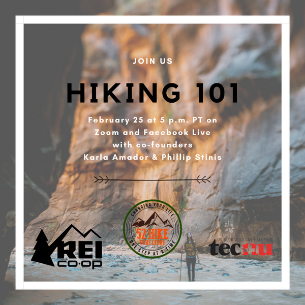 52 Hike Challenge Virtual Events, February 2021