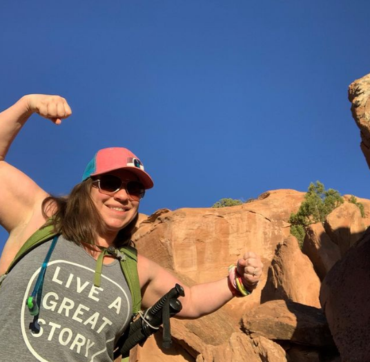 Finisher Feature - Janae Newman: Mountain Hiking with Pup