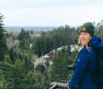 Finisher Feature - Kate Wright: Hiking in the Snow