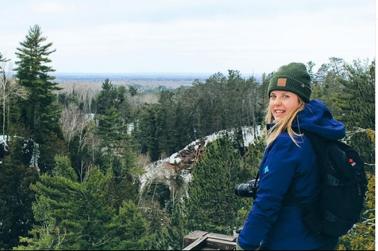 Finisher Feature - Kate Wright: Hiking in the Snow