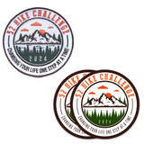 52 Hike Challenge 2024 Stickers + Patch Bundle