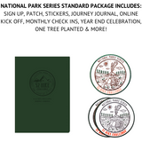 2024 Sign Up + 52 Hike Challenge National Parks Series Standard Package