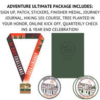 2024 Sign Up + 52 Hike Challenge Adventure Series Ultimate Package