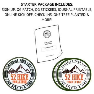 2025 52 Hike Challenge Sign Up + Starter Package