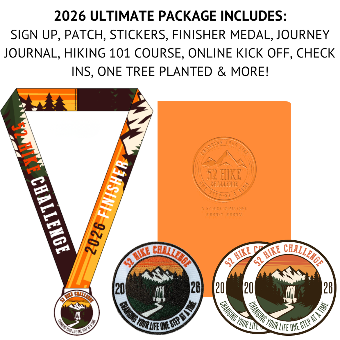 2026 52 Hike Challenge Sign Up + Ultimate Package