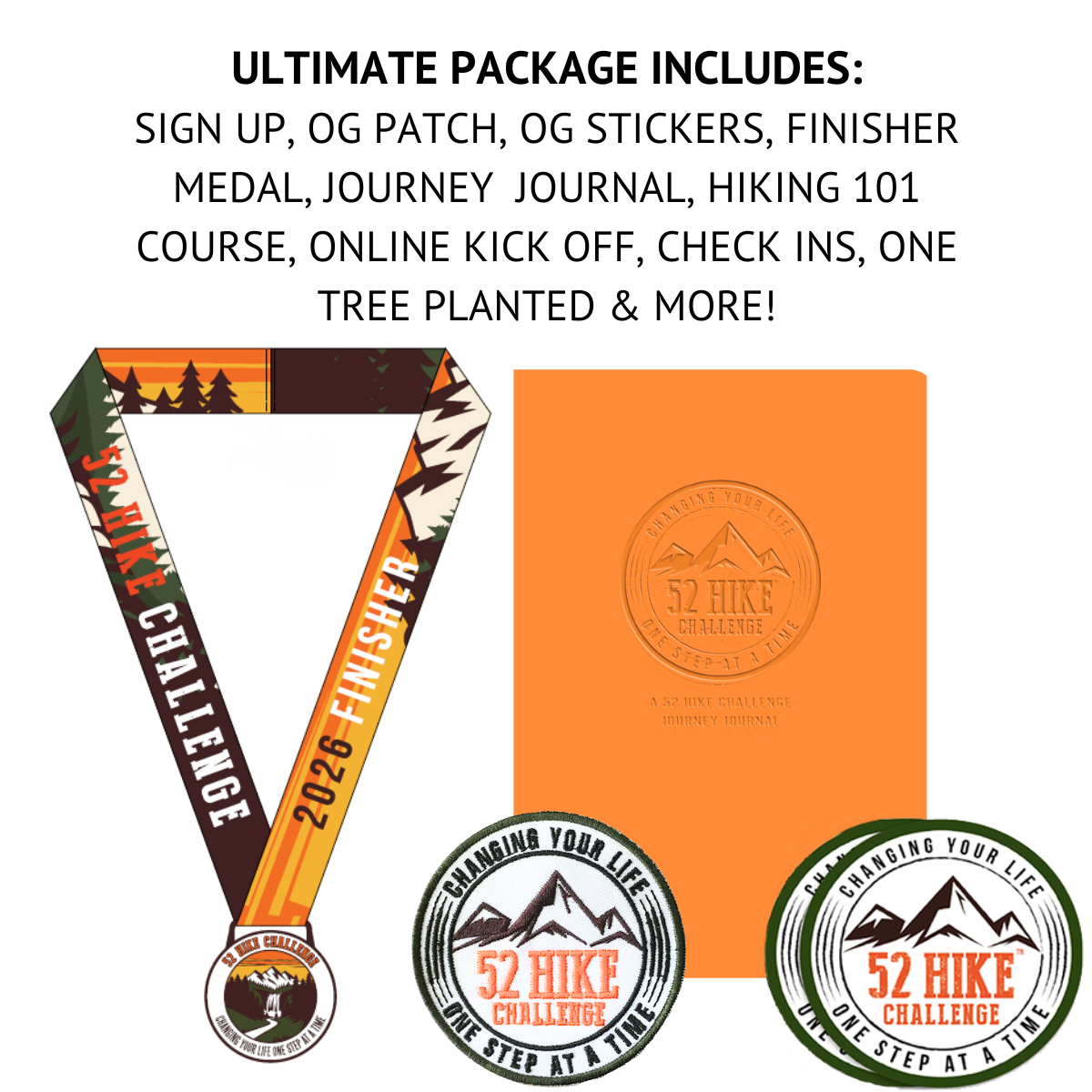 2026 52 Hike Challenge Sign Up + Ultimate Package