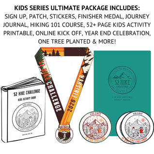52 Hike Challenge Kids Series Sign Up + Ultimate Package