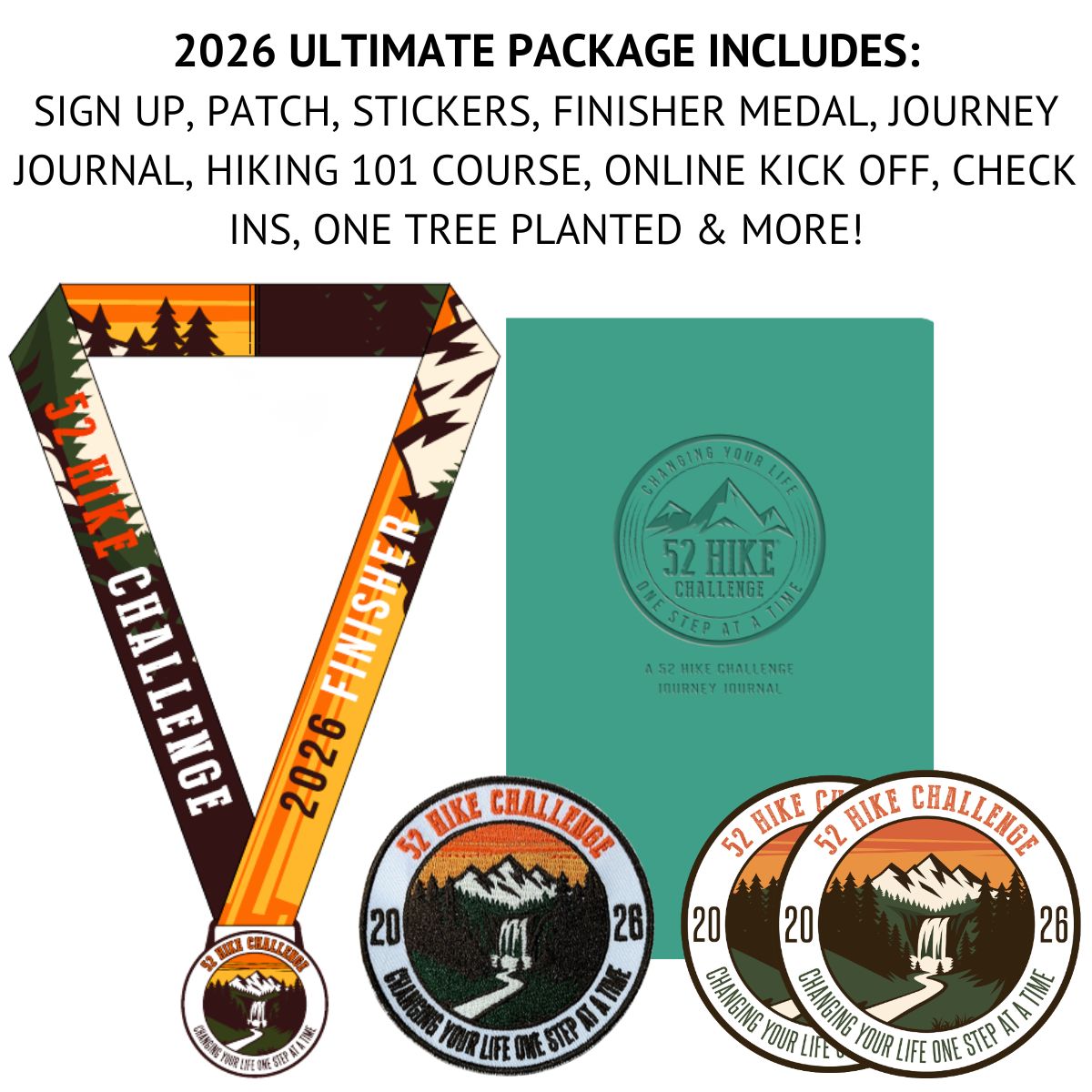 2026 52 Hike Challenge Sign Up + Ultimate Package