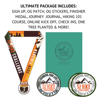 2026 52 Hike Challenge Sign Up + Ultimate Package