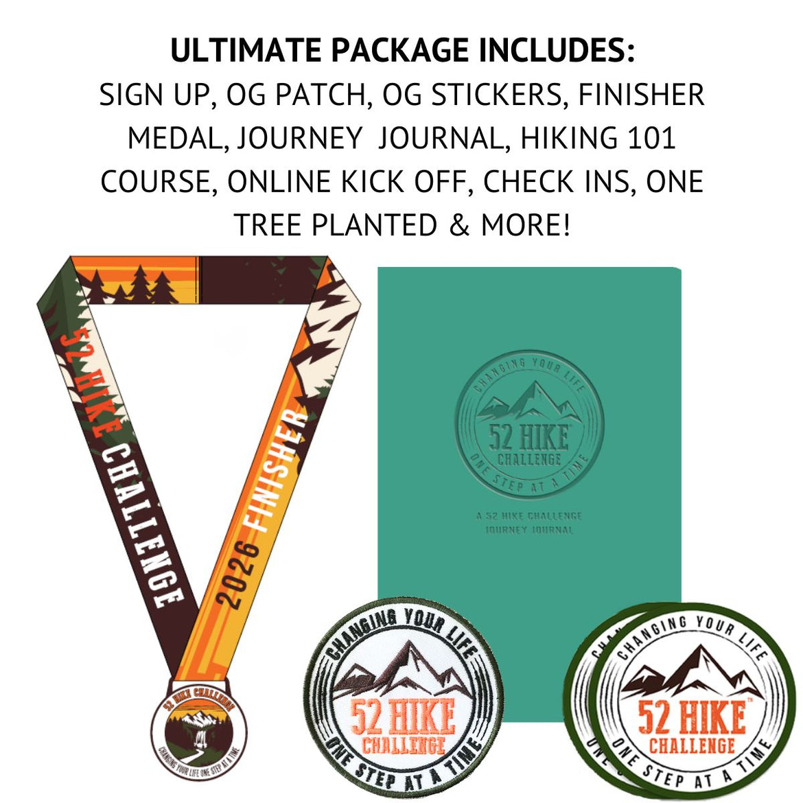 2026 52 Hike Challenge Sign Up + Ultimate Package