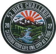 52 Hike Challenge 2027 Patch