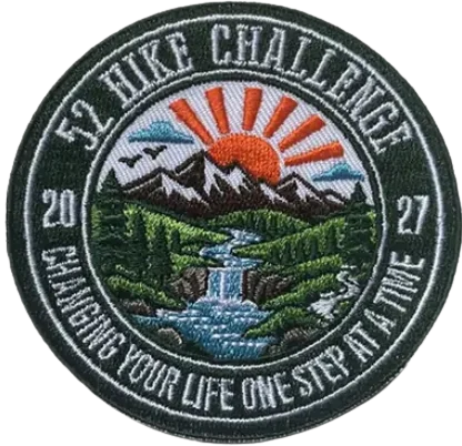 52 Hike Challenge 2027 Patch