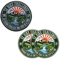 52 Hike Challenge 2027 Stickers + Patch Bundle