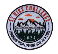 52 Hike Challenge 2024 Patch