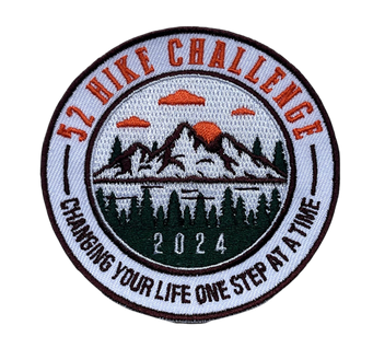 52 Hike Challenge 2024 Patch