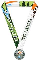 2027 52 Hike Challenge Finisher Medal