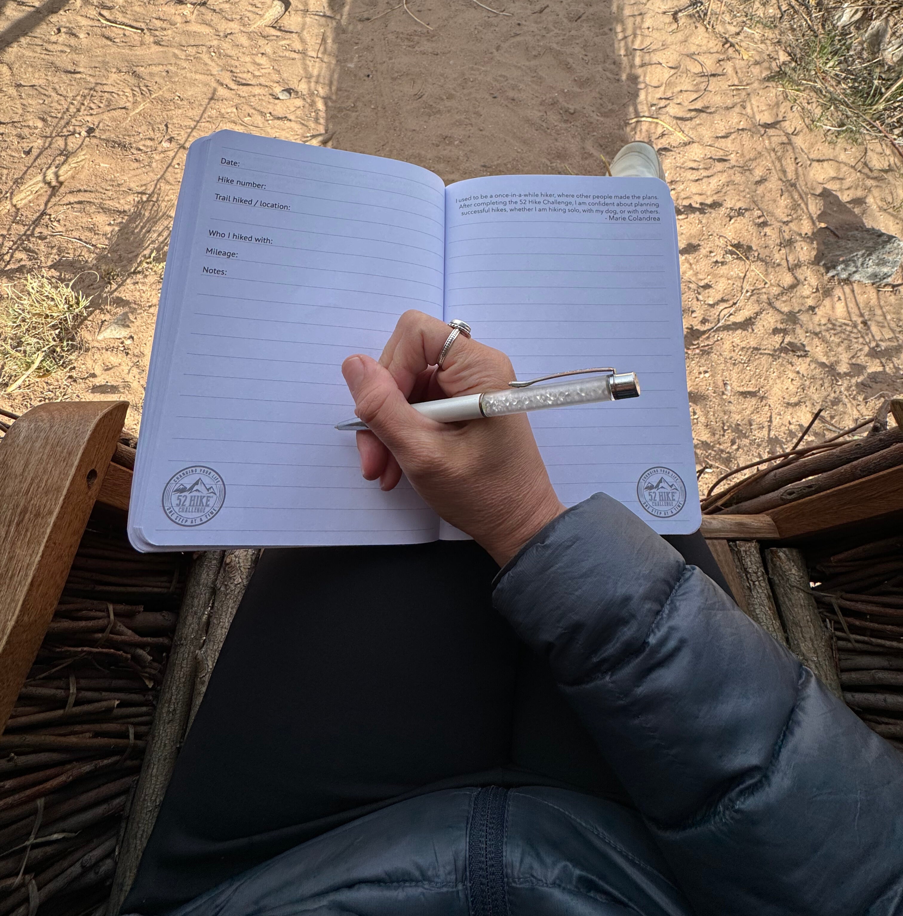 52 Hike Challenge Journey Journal