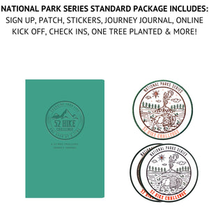 52 Hike Challenge National Parks Series Sign Up + Standard Package