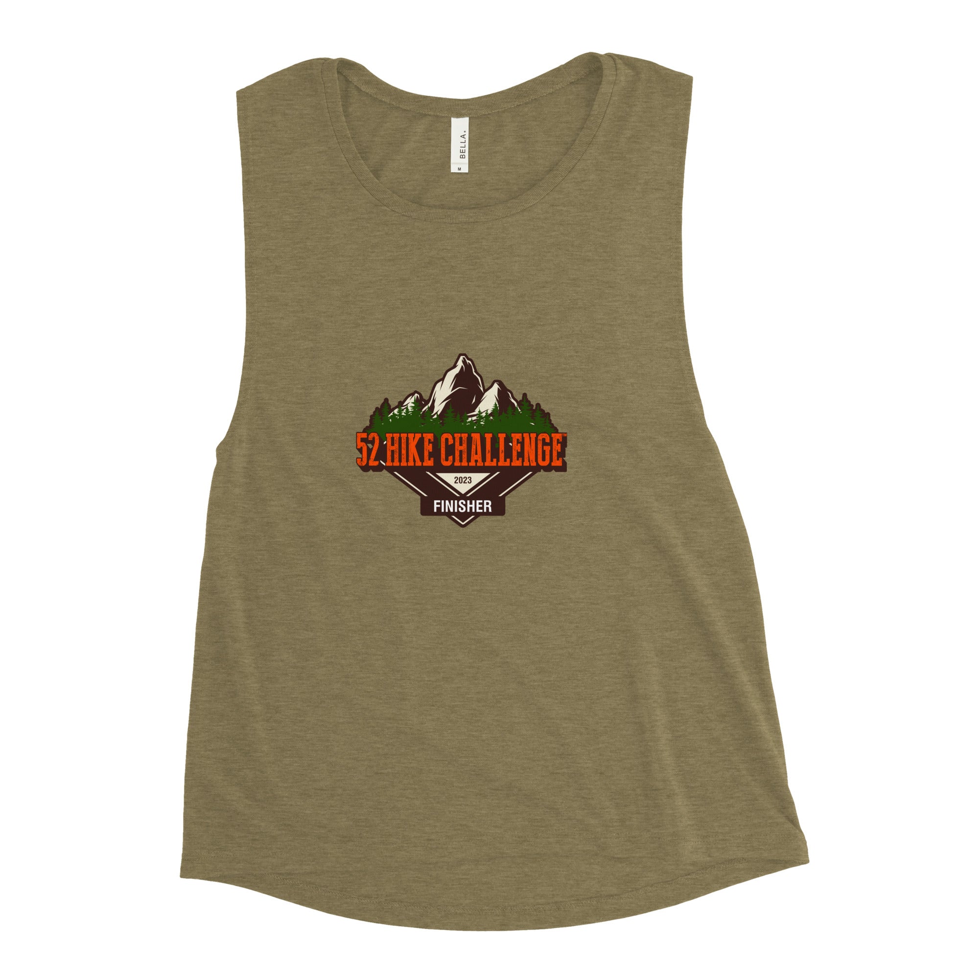 52 Hike Challenge 2023 Finisher Ladies’ Muscle Tank