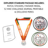 52 Hike Challenge Explorer Series Standard Package