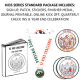 2023 Sign Up + 52 Hike Challenge Kids Series Standard Package