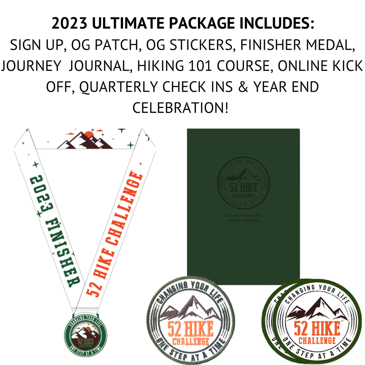2023 52 Hike Challenge Sign Up + Ultimate Package