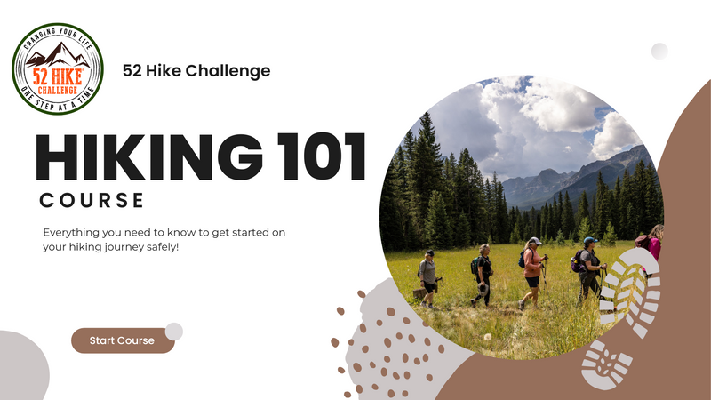 52 Hike Challenge Hiking 101 Course - Main Image
