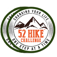 52 Hike Challenge Logo Stickers (2-Pack)