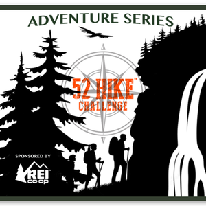 52 Hike Challenge Adventure Series Sticker (Single Sticker)