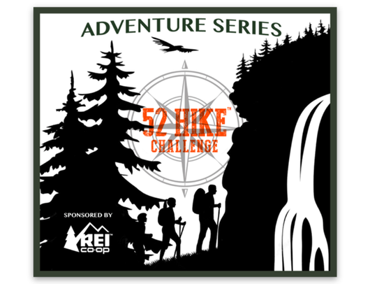 52 Hike Challenge Adventure Series Sticker (Single Sticker)
