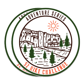 52 Hike Challenge Adventure Series Stickers Pack (2-Pack)