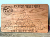 Official 52 Hike Challenge Tracker Board | Wood Mountain Puzzle