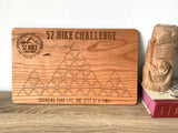 Official 52 Hike Challenge Tracker Board | Wood Mountain Puzzle