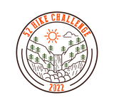 52 Hike Challenge 2022 Stickers + Patch Bundle
